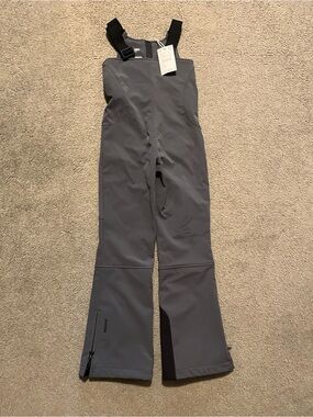 Zara Kids Gray Snow Ski Overalls Pants